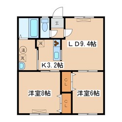 サンローランⅡの物件間取画像